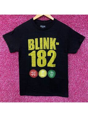 Blink-182 Take Off Your Pants and Jacket Stoplight Graphic Punk T-Shirt Small